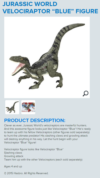 Illustration for article titled Christ, Not Even Jurassic World's Dinosaur Toys Are Allowed to Be Female